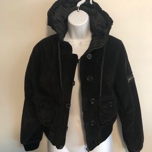 Black Bomber Jacket